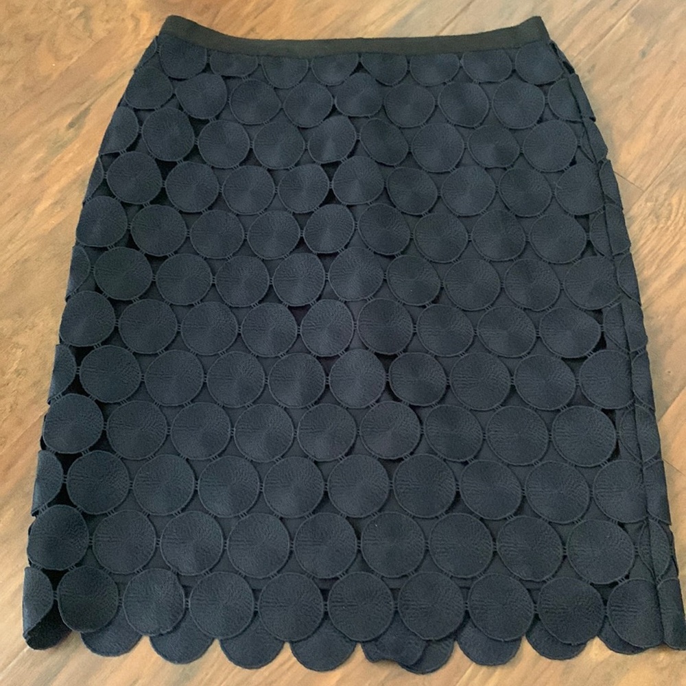 Ann Taylor Navy Pencil Skirt